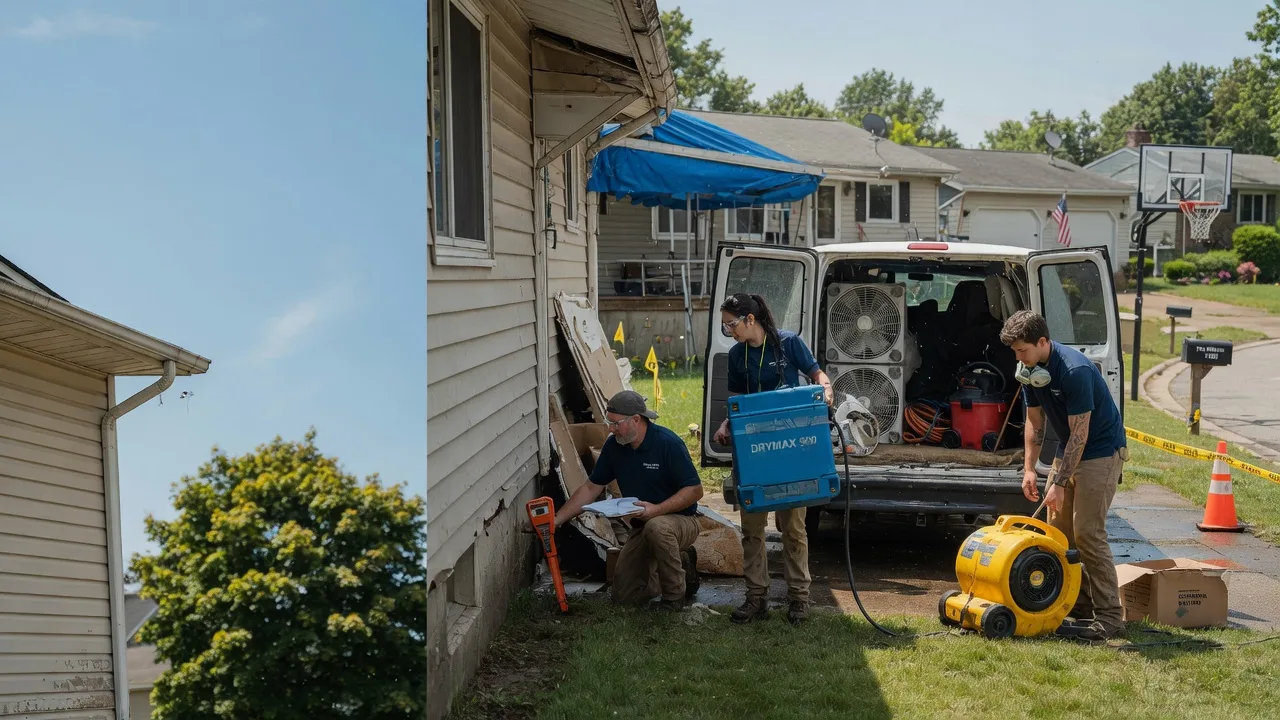 Ceiling Leak Cleanup in Mooresville, IN near me